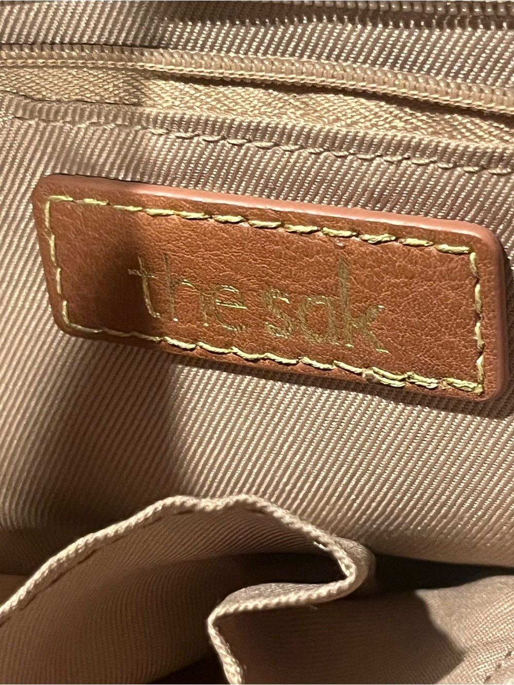 The Sak Pebbled Leather Shoulder Bag Blue